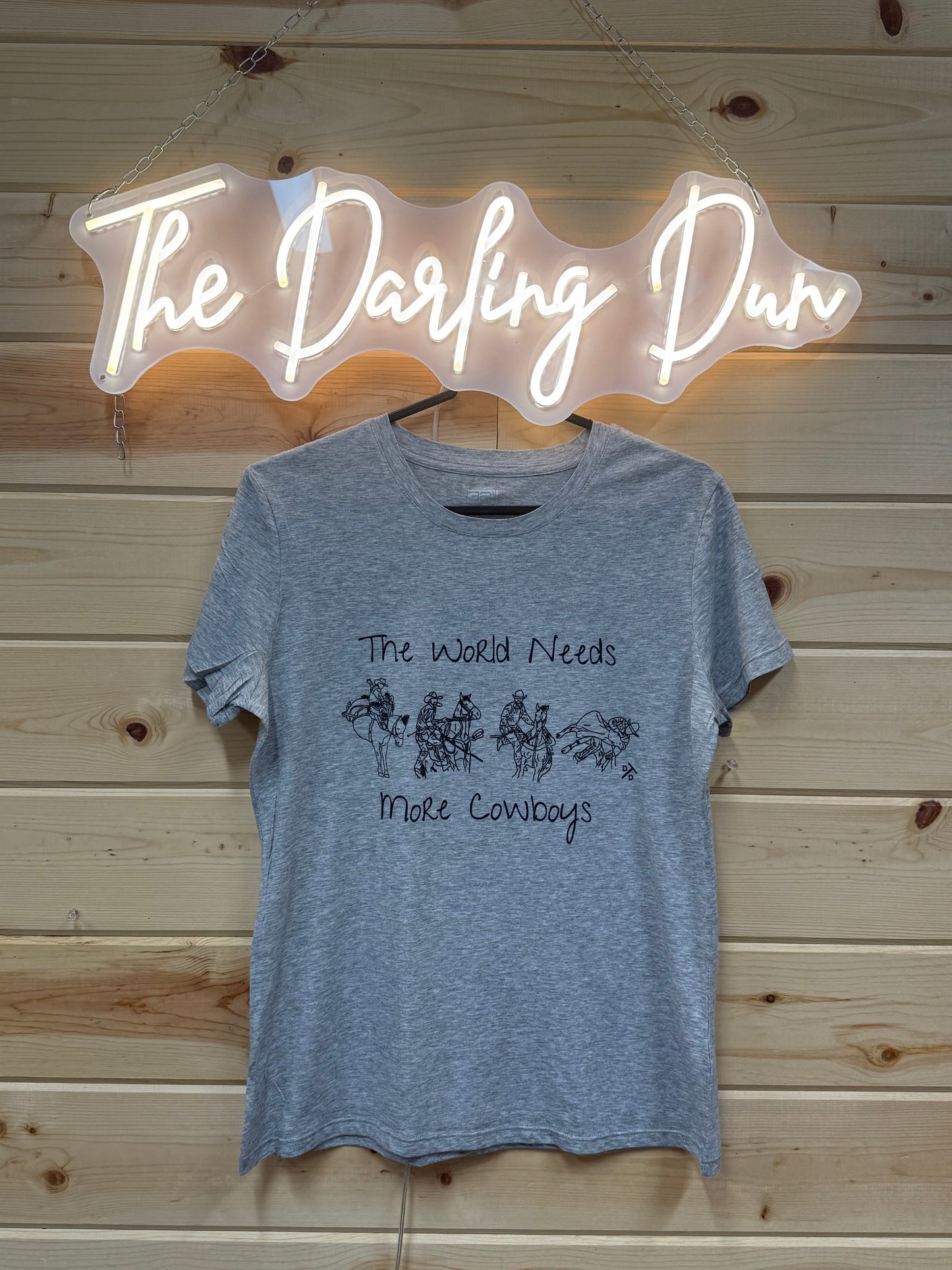 More Cowboys Tee/ Small