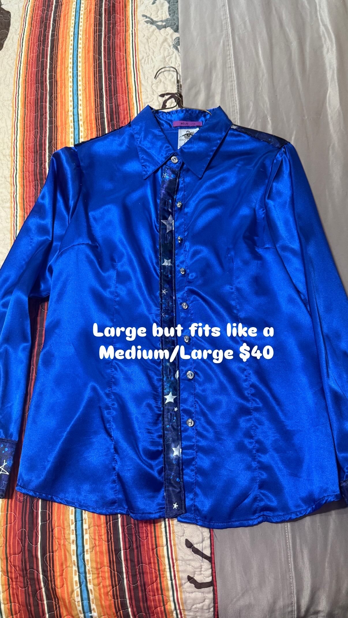 DiYDCo Satin Rodeo Shirt