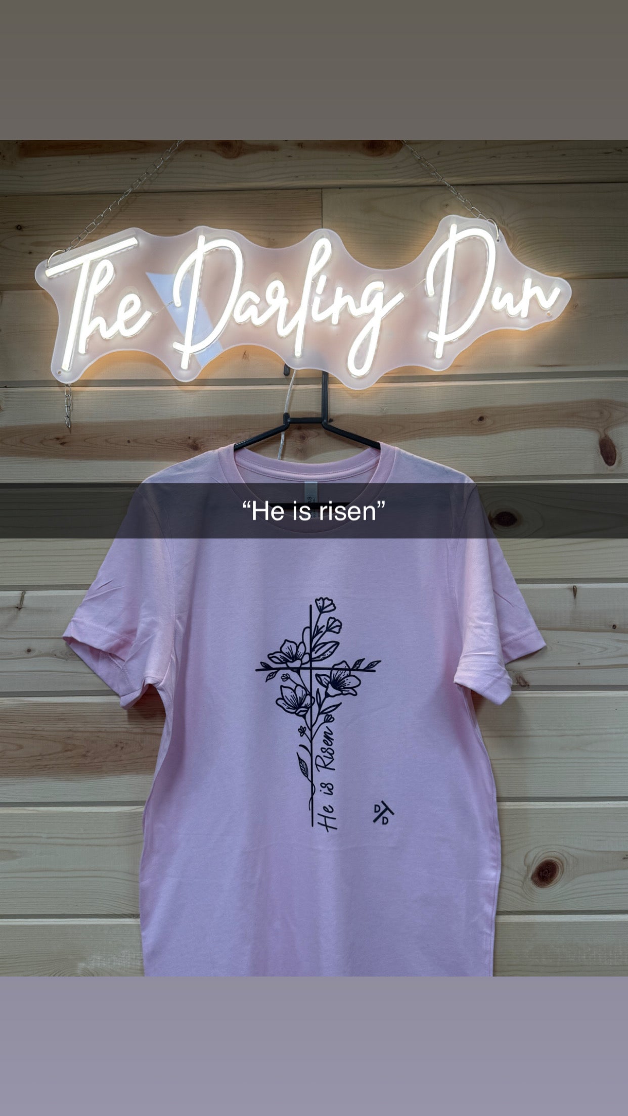 Desert Pink Crop (add design when checking out)