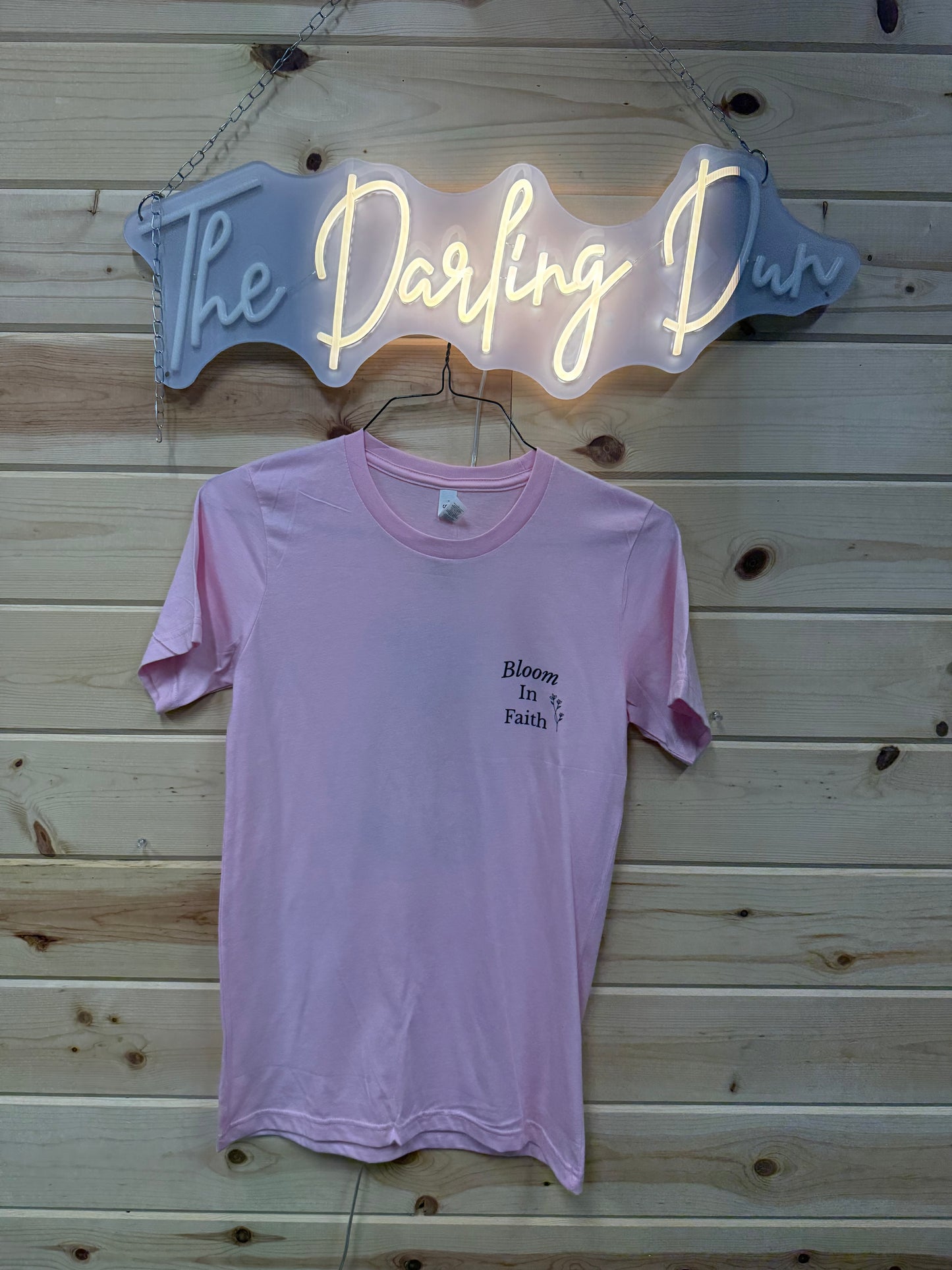 Bloom in faith tee