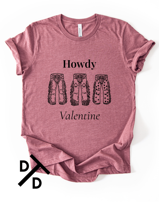 Howdy Valentine Tee