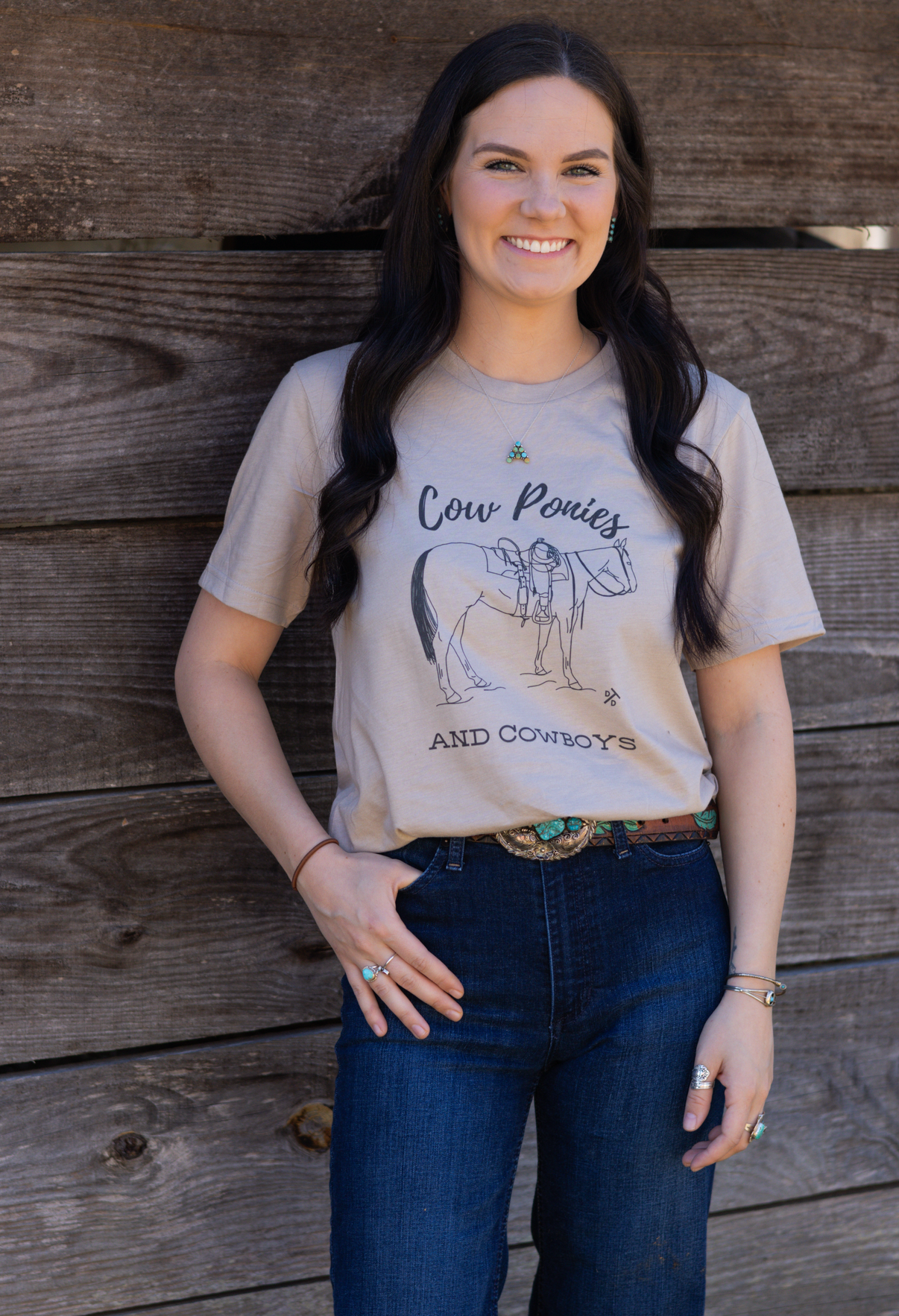 Cow Ponies Tee