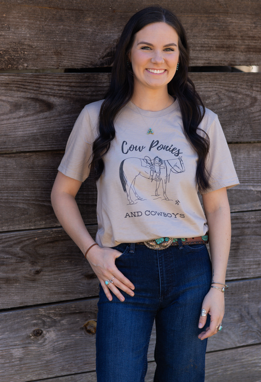Cow Ponies Tee