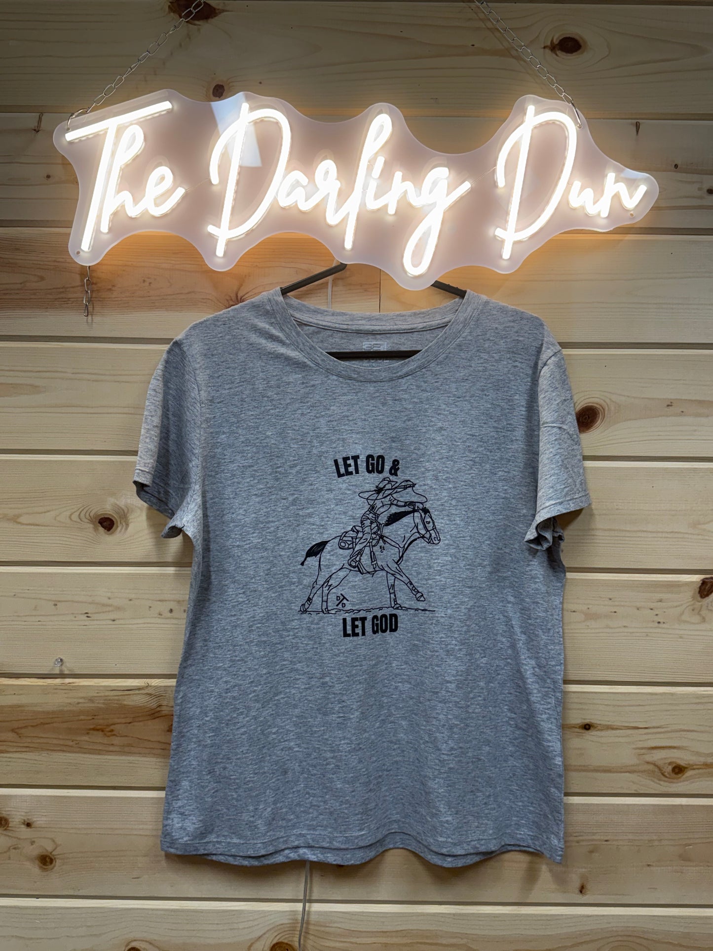 Let God Tee/ Medium