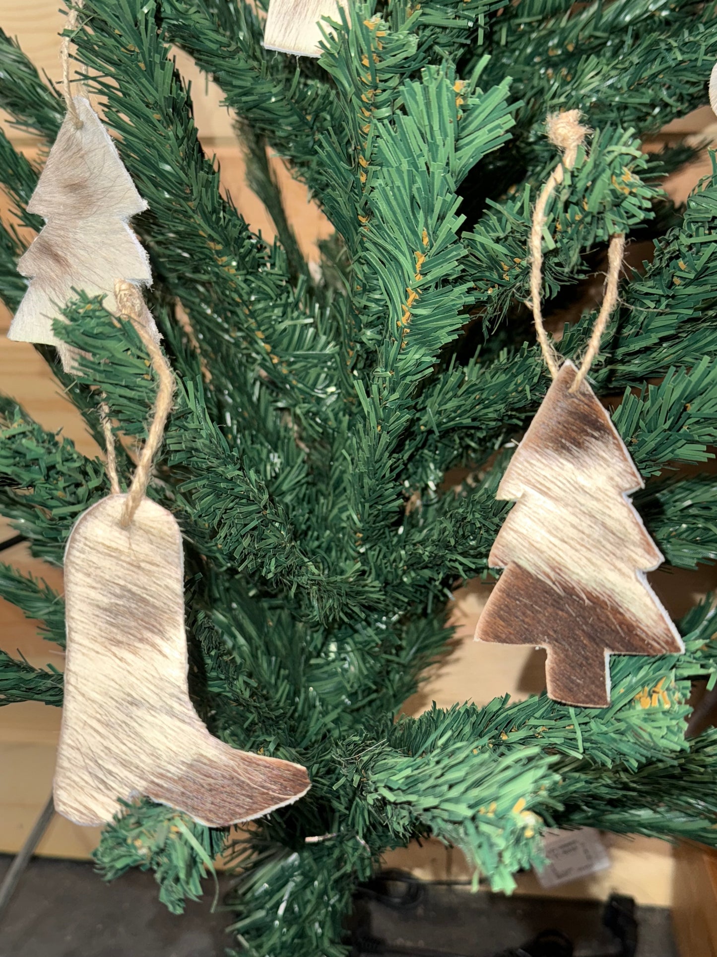 Cowhide Ornaments