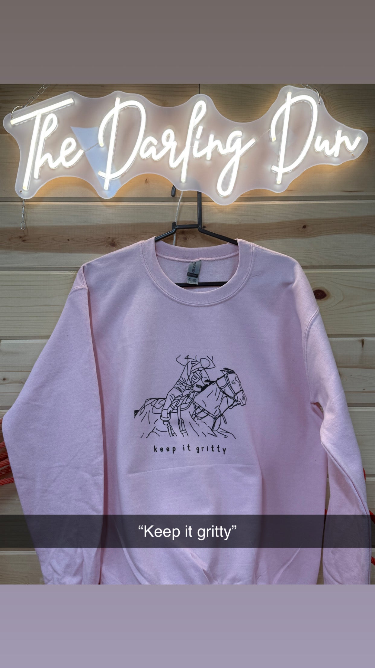 Desert Pink Crop (add design when checking out)