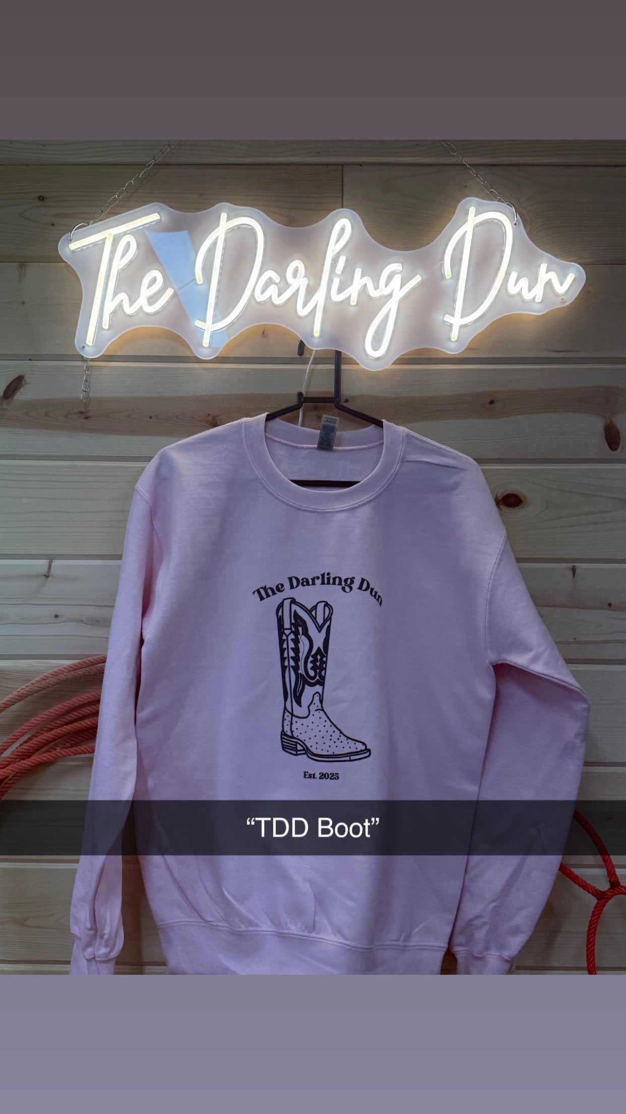 Desert Pink Crop (add design when checking out)