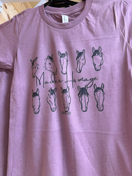 Made in His image Youth tee*