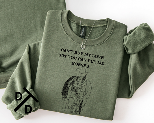 Buy Me Horses Sweat